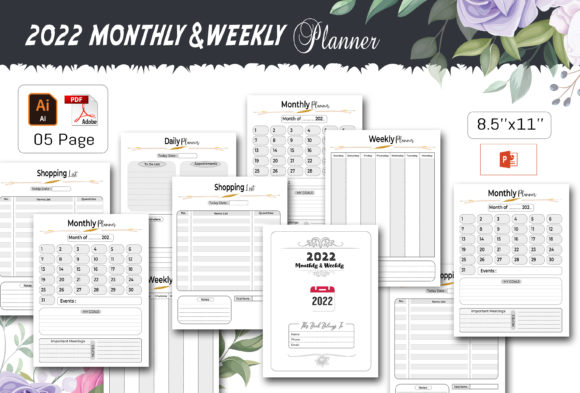 2022 Planner Monthly Weekly: Your Ultimate Organizational Tool