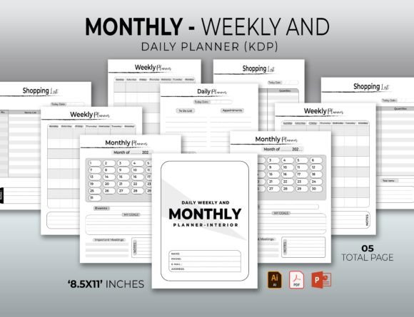 2023 Planner: Your Ultimate Daily, Weekly, Monthly Organizer