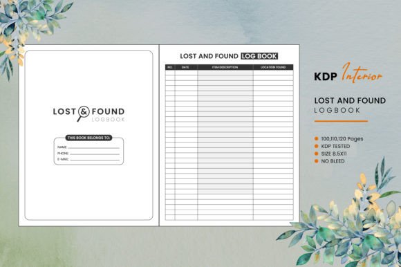 Creating a High-Quality Lost and Found Notebook for KDP: A Comprehensive Guide