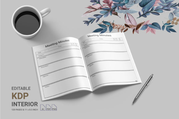 Editable Meeting Minutes: A Game-Changer for KDP Sellers