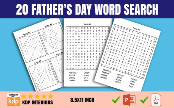 Father's Day Word Search: A Fun and Engaging Puzzle Book