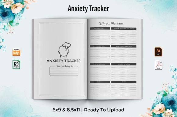 Maximizing Mental Health with an Editable Kdp Anxiety Tracker Log Book
