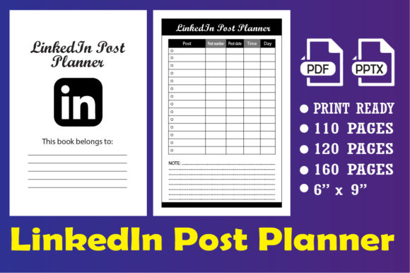 Maximizing Your Publishing Potential with the LinkedIn Post Planner KDP Interior