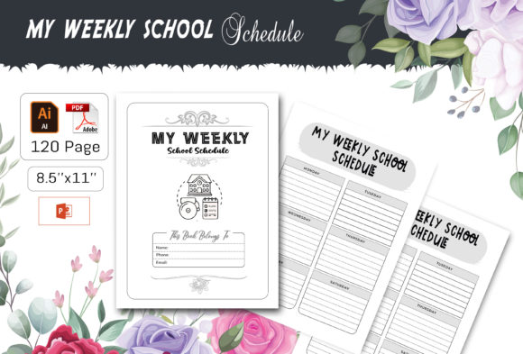 My Weekly School Schedule: A Strategic Tool for Enhanced Productivity and Planning
