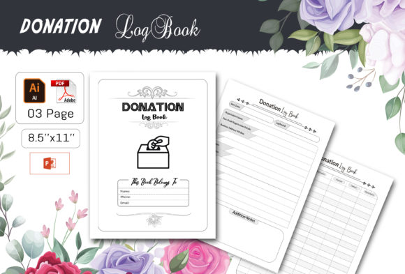 Streamline Your Donation Tracking with the Donation Log KDP Interior