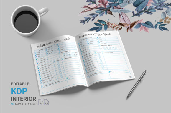 Transform Your Aquarium Management with the Editable Aquarium Log Book