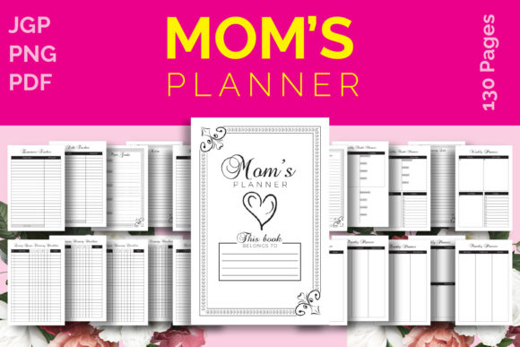 Ultimate Mom's Planner Journal KDP Interior
