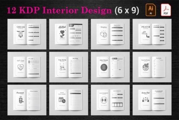 Unlock Creativity with KDP Planner Interiors Design